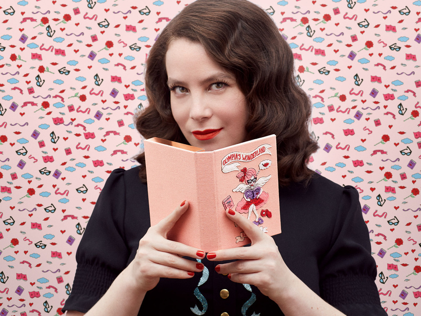 Olympia Le-Tan +Lancôme: Experiencia cosmética con aires de Wonderland